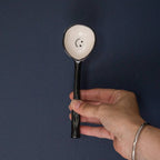 Homerly Ceramic Long Handle Soup Spoon