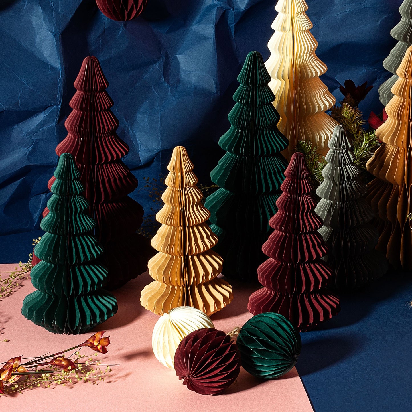 Sass and Belle Christmas Tree Paper Decoration