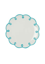 Casa Sky Blue Scalloped Side Plates (Set of 4)