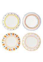 Casa Soleil Colourful Dessert Plate (Set of 4)