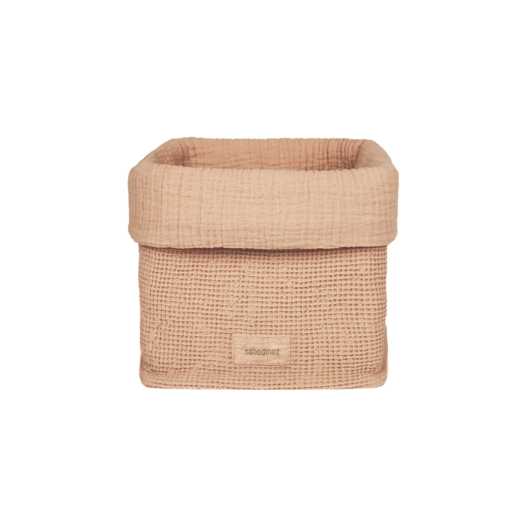 Nobodinoz Wabi Sabi Waffle Storage Basket in Multiple Colours