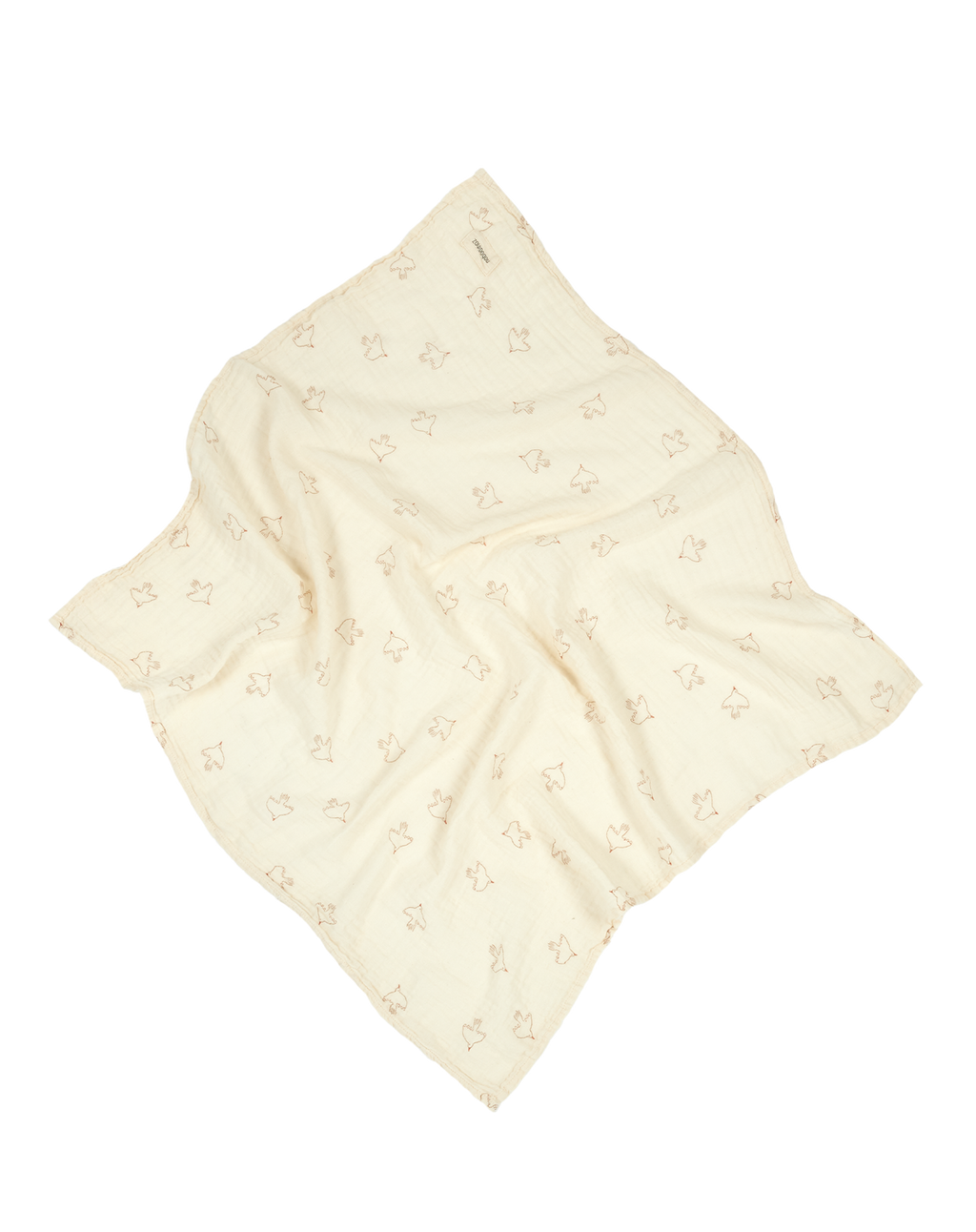 Nobodinoz Organic Cotton Swaddle in Two Colours