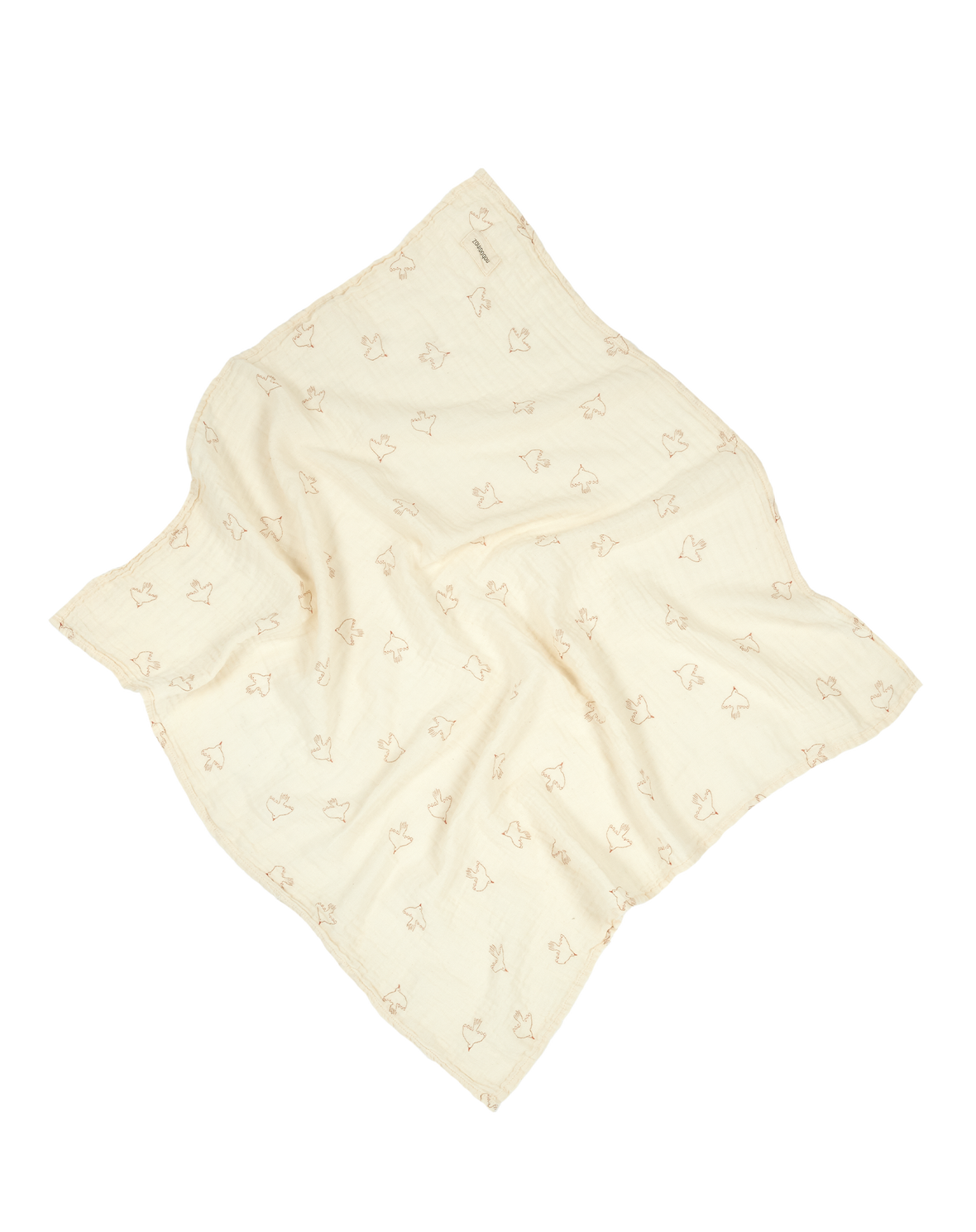 Nobodinoz Organic Cotton Swaddle in Two Colours
